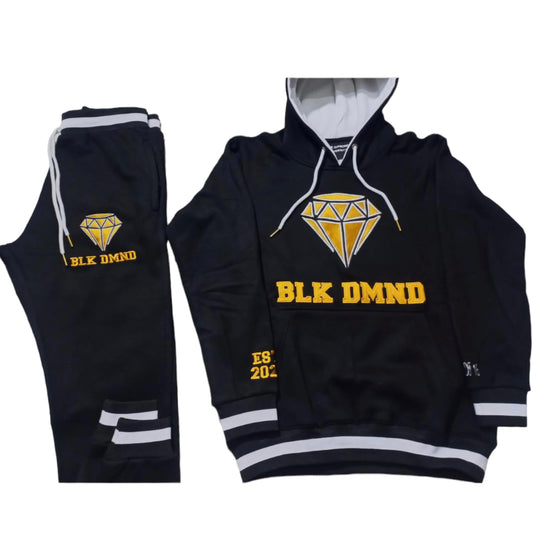 BLK DMND abbreviation jogger set